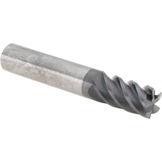 1/2" 5-Flute Solid Carbide Corner Radius End Mill, AlTiN - Supermill 5252007