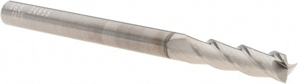 3/16" 3-Flute Solid Carbide Square End Mill, TiB2 - SGS 34858