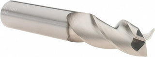 1/2" 3-Flute Solid Carbide Square End Mill, TiB2 - SGS 34865