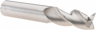 1/2" 3-Flute Solid Carbide Corner Radius End Mill, TIB2 - SGS 35693