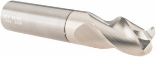 3/4" 3-Flute Solid Carbide Corner Radius End Mill, TIB2 - SGS 35722