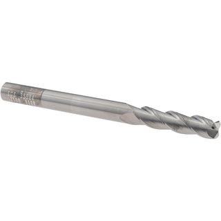 1/4" 3-Flute Solid Carbide Corner Radius End Mill - SGS 35584