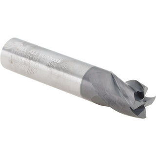 1/2" 4-Flute Solid Carbide Corner Radius End Mill, AlTiN - Supermill 5251430