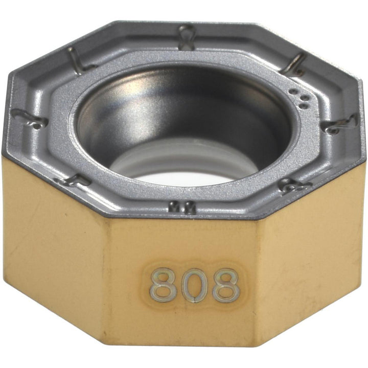 ONMU 050505-TN-MM Solid Carbide Insert, Grade IC808, TiAlN - Iscar 5606051