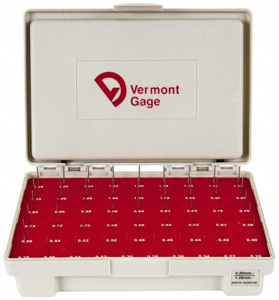 55-Piece Pin Gage - Vermont Gage 102200100