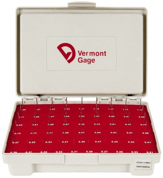 55-Piece Pin Gage - Vermont Gage 102400100