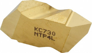 Carbide Insert, Grade KC730, TiN - Kennametal 1112956