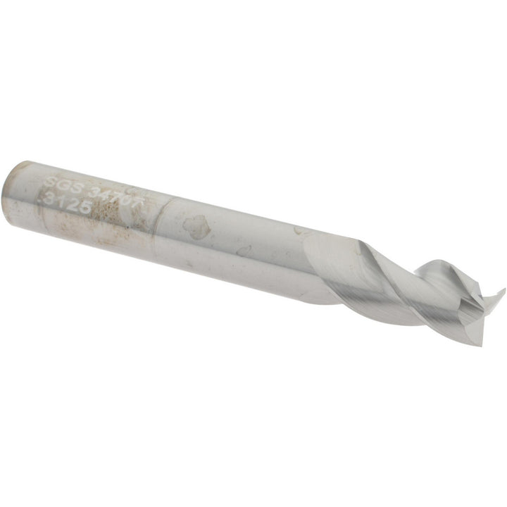 5/16" 3-Flute Solid Carbide Square End Mill - SGS 34707