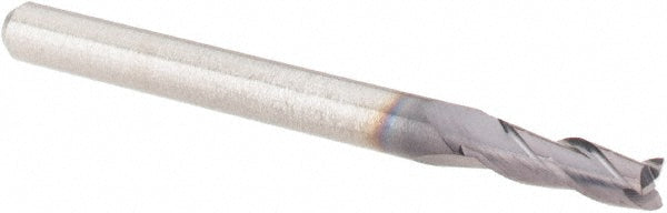 7/64" 3-Flute Solid Carbide Square End Mill, AlTiN - Mitsubishi 233710