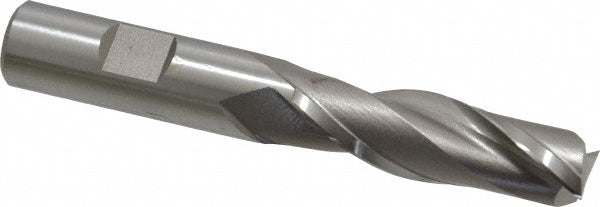 5/8" 2-Flute Cobalt Square End Mill - Hertel E2080040