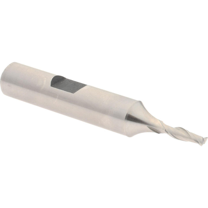 1/8" 2-Flute Cobalt Square End Mill - Hertel E2030008