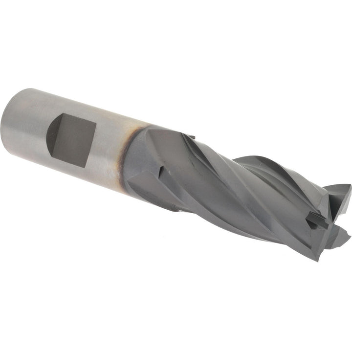 3/4" 4-Flute Cobalt Square End Mill, TiCN - Hertel E7039048