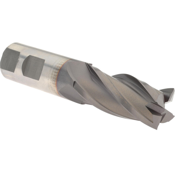 7/8" 4-Flute Cobalt Square End Mill, TiCN - Hertel E7039056