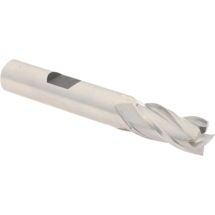 3/8" 4-Flute High Speed Steel Square End Mill - Hertel E1039024
