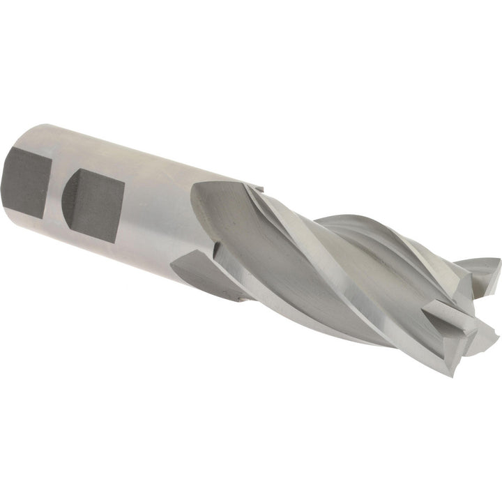 7/8" 4-Flute High Speed Steel Square End Mill - Hertel E1039056