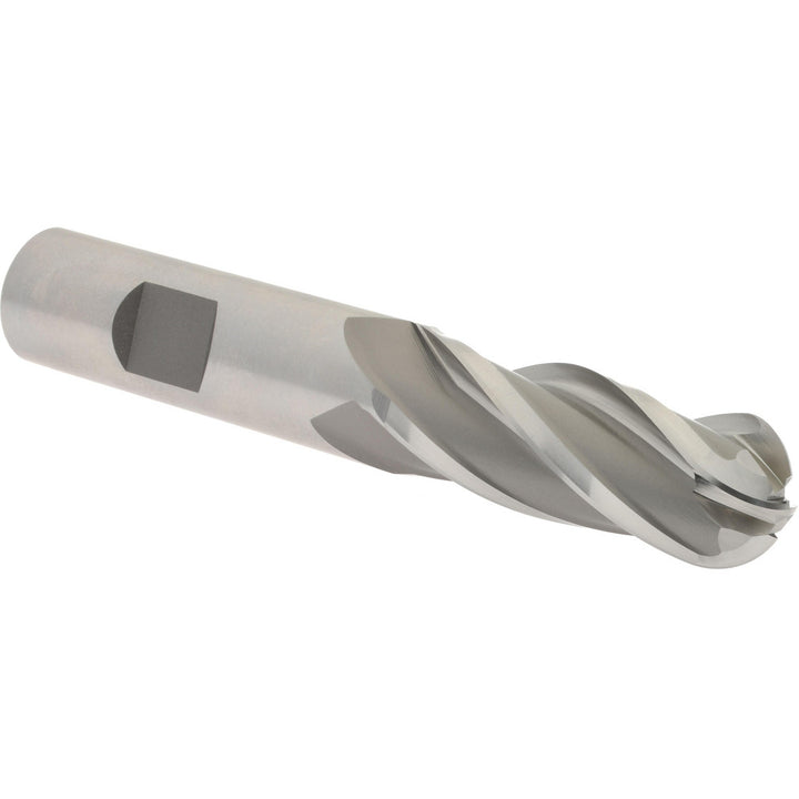 5/8" 4-Flute High Speed Steel Ball End Mill - Hertel E202004002