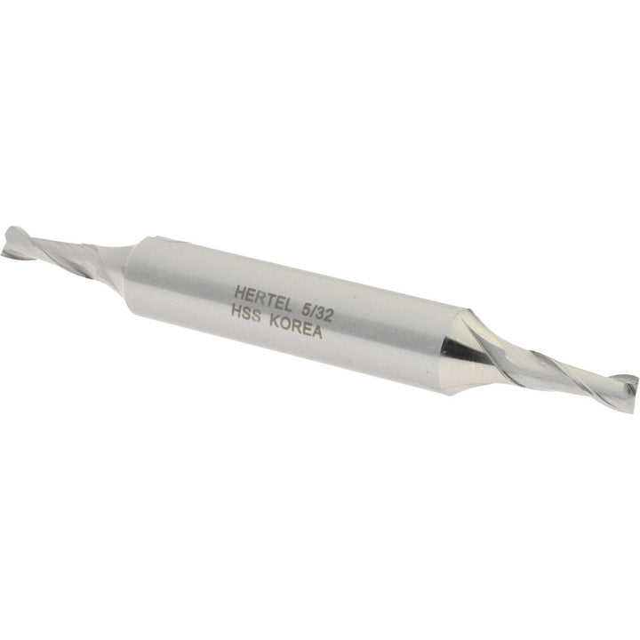 5/32" 2-Flute High Speed Steel Square End Mill - Hertel E1050010