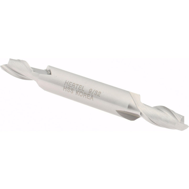 9/32" 2-Flute High Speed Steel Square End Mill - Hertel E1050018