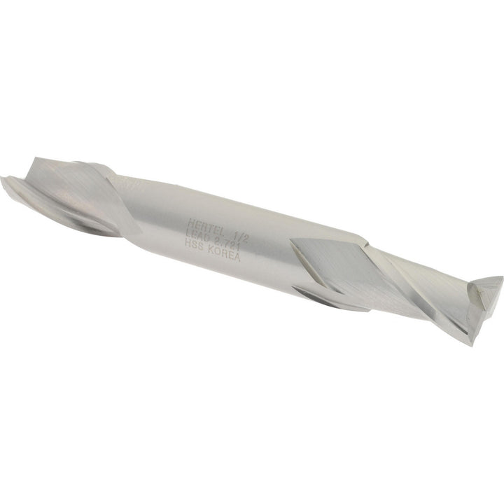 1/2" 2-Flute High Speed Steel Square End Mill - Hertel E1050032