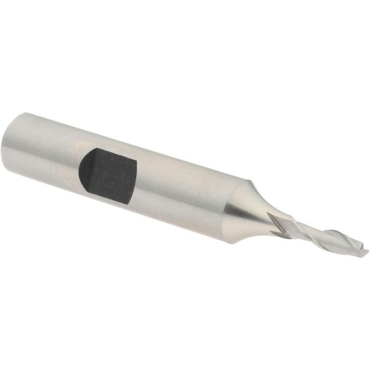1/8" 2-Flute High Speed Steel Square End Mill - Hertel E1030008