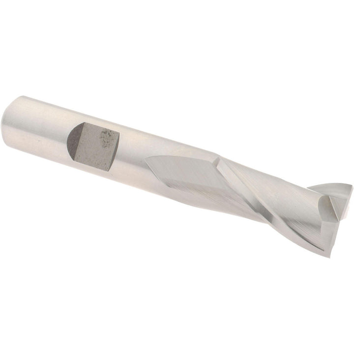 15/32" 2-Flute High Speed Steel Square End Mill - Hertel E1030030