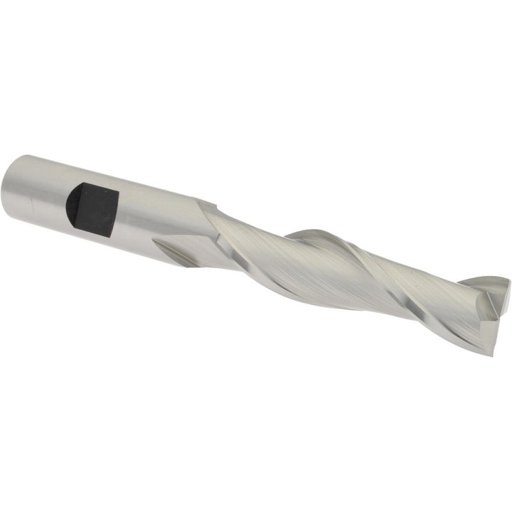 1/2" 2-Flute High Speed Steel Square End Mill - Hertel E1080032