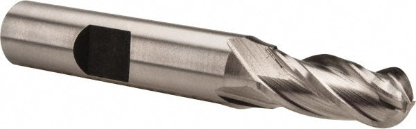 5/16" 4-Flute Cobalt Ball End Mill - Hertel E2020020