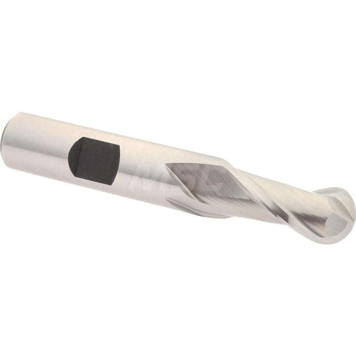 1/2" 2-Flute High Speed Steel Ball End Mill - Hertel E211003202