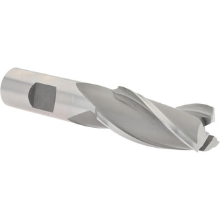 7/8" 3-Flute High Speed Steel Square End Mill - Hertel E1043901