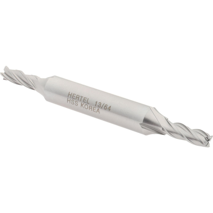 13/64" 4-Flute High Speed Steel Square End Mill - Hertel E1051013