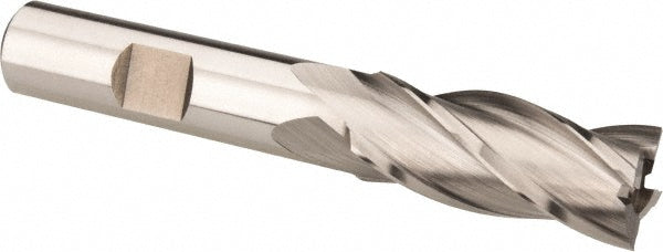 19/32" 4-Flute High Speed Steel Square End Mill - Hertel E1031038