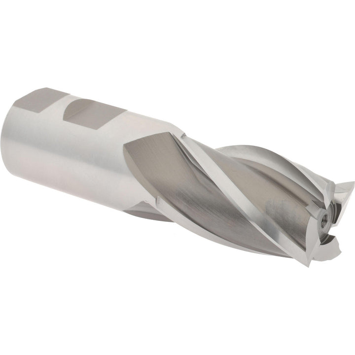 1-1/4" 4-Flute High Speed Steel Square End Mill - Hertel E1031913