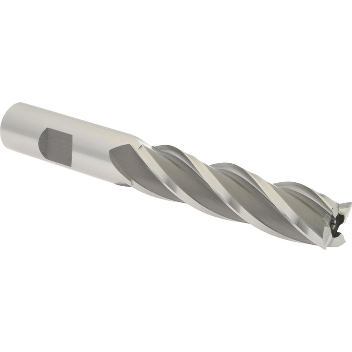 5/8" 4-Flute High Speed Steel Square End Mill - Hertel E1034040