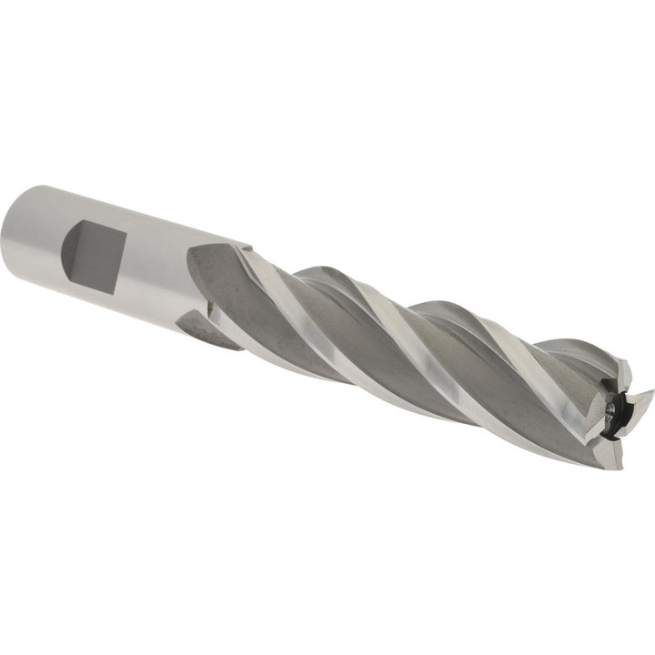 3/4" 4-Flute High Speed Steel Square End Mill - Hertel E1034048