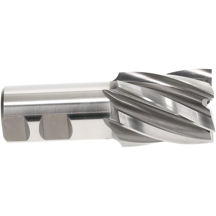 1-5/8" 6-Flute High Speed Steel Square End Mill - Hertel E1032140