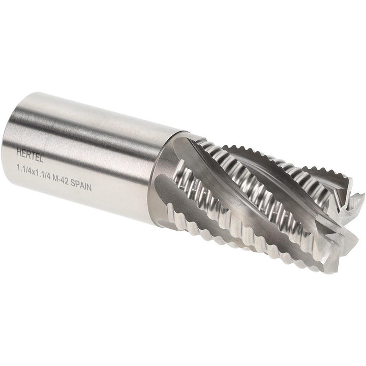 1.2500in" 6-Flute Cobalt Roughing End Mill - Hertel 41120460