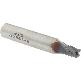 0.2500" 4-Flute Cobalt Single End Mill, TiCN - Hertel 41120569