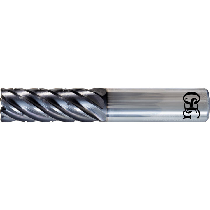 0.5000" 5-Flute Solid Carbide Square End Mill, EXO - OSG VGM5-2130