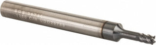 1/8" 4-Flute Solid Carbide Corner Radius End Mill, TX - SGS 36780