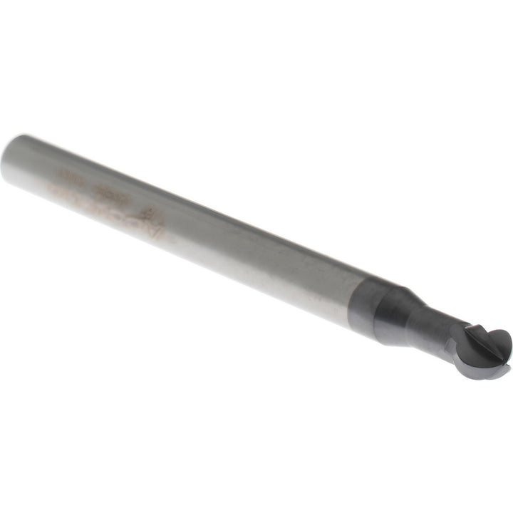 1/8" 4-Flute Solid Carbide Undercutting End Mill, AlTiCrN - Accupro 41327172