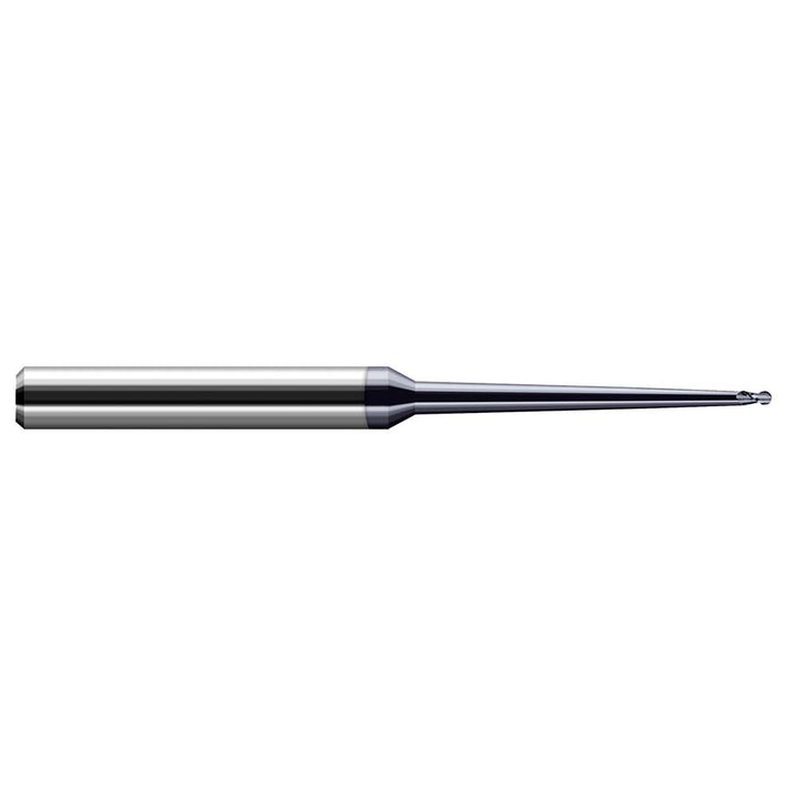5/64in" 2-Flute Solid Carbide Ball End Mill, AlTiN Nano - Harvey Tool 17778-C6