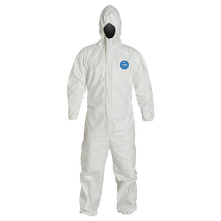 Medium White Particle Protection Protective Garment - Dupont TY127SWHMD0025NF