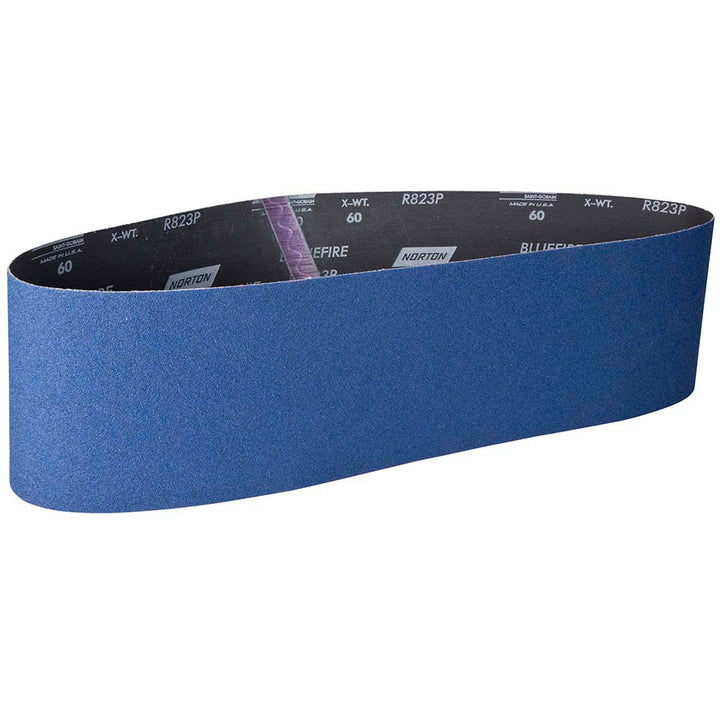 6 x 48" 150-Grit Zirconia Alumina Belt - Norton 78072770042