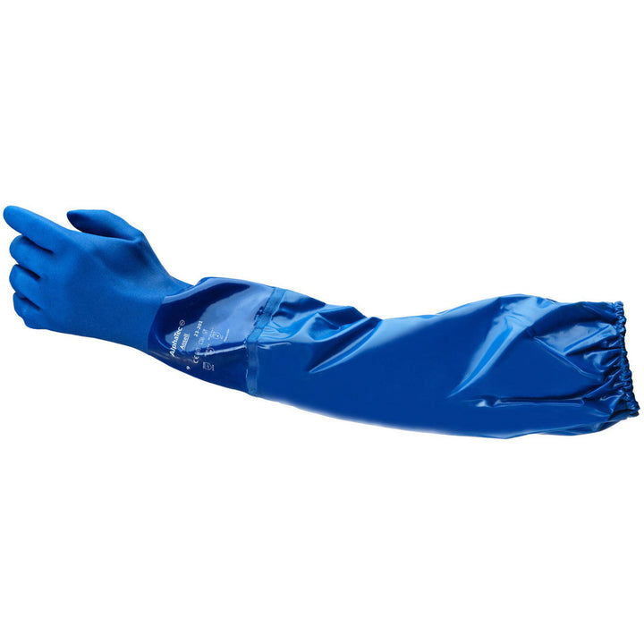 Medium Blue Type B Chemical Resistant Gloves Gloves - Ansell 23-201-8