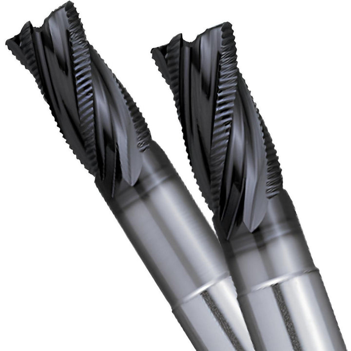 0.3937" 4-Flute Solid Carbide Corner Radius & Corner Chamfer End Mill, AlTiN - OSG 3017410
