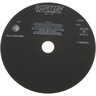10" Aluminum Oxide Grinding & Cutoff Wheel - Norton 66253117879