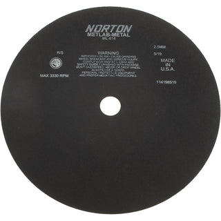 13-3/4" Aluminum Oxide Grinding & Cutoff Wheel - Norton 66253322160