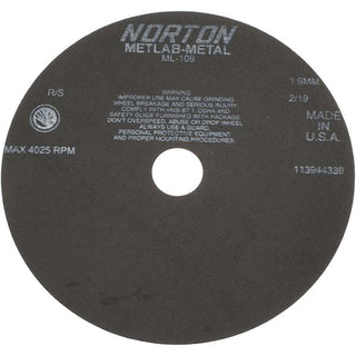 9" Aluminum Oxide Grinding & Cutoff Wheel - Norton 66253117874