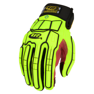 X-Large Red Thermo Plastic Rubber Impact Gloves - Ringers Gloves R161G-10