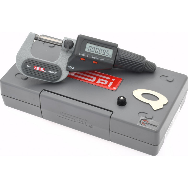 1.0000" Micrometer, 0.000100" accuracy - SPI MS170309048